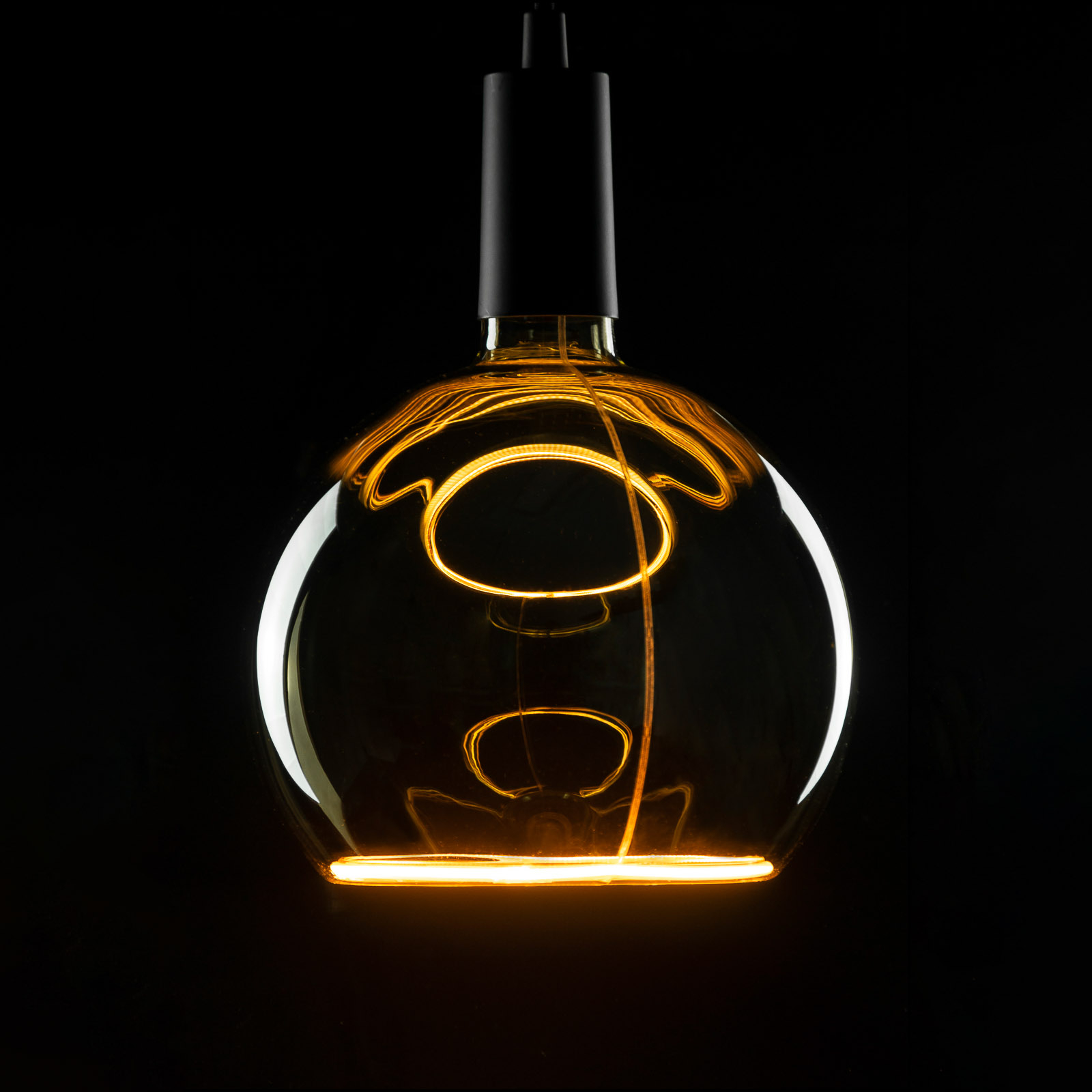 SEGULA LED-floating-globe-lamppu G200 E27 8W savu