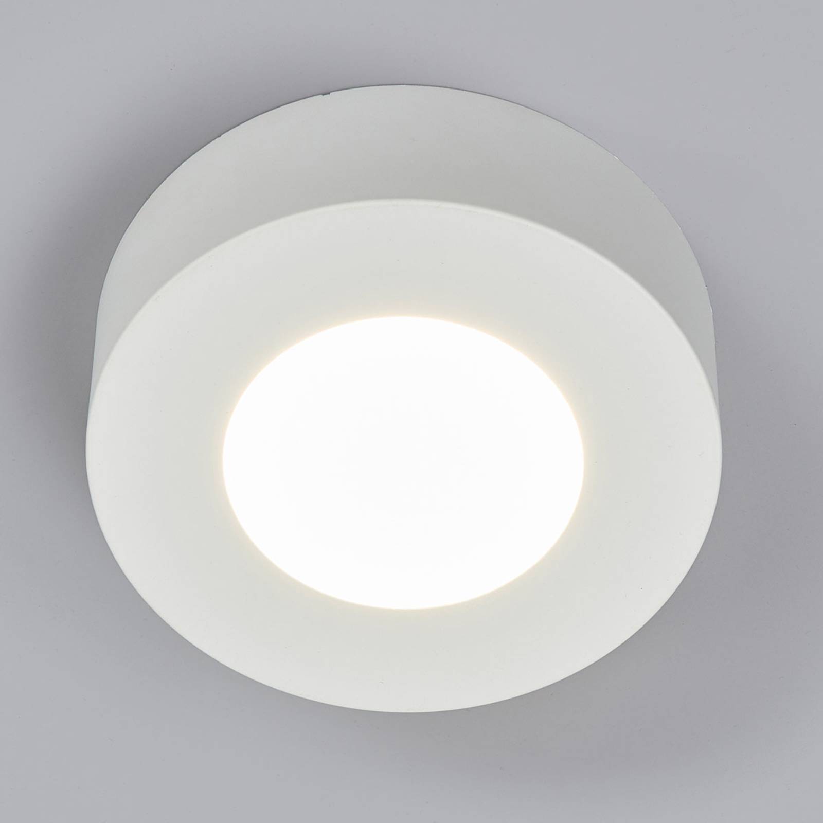 LED-kattovalo Marlo valkoinen 4000K pyöreä 12,8cm