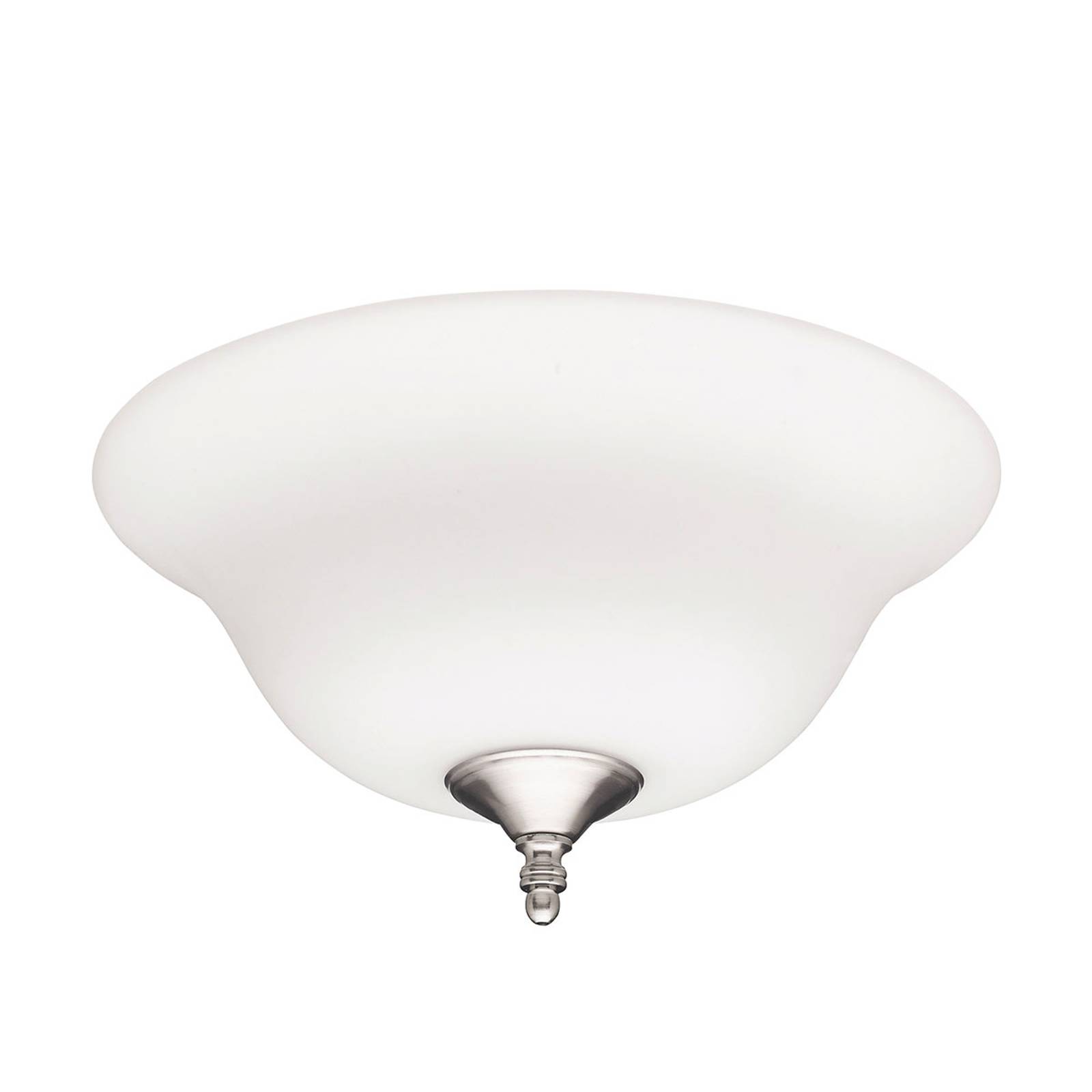Hunter Frosted Opal Bowl valaisin tuulettimiin