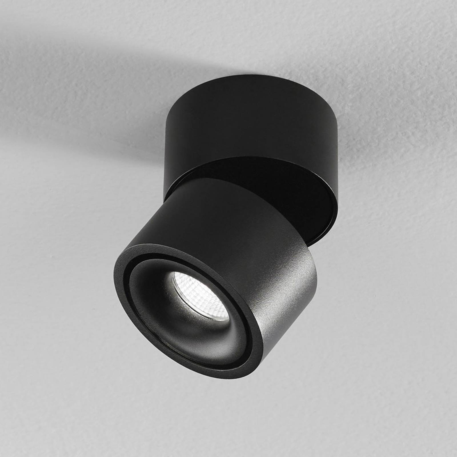 Egger Clippo S LED-kattokohdevalo, musta