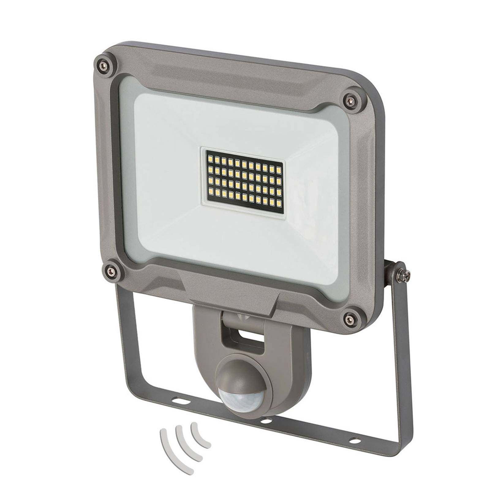 LED-ulkokohdevalaisin Jaro tunnistimella IP44 30W