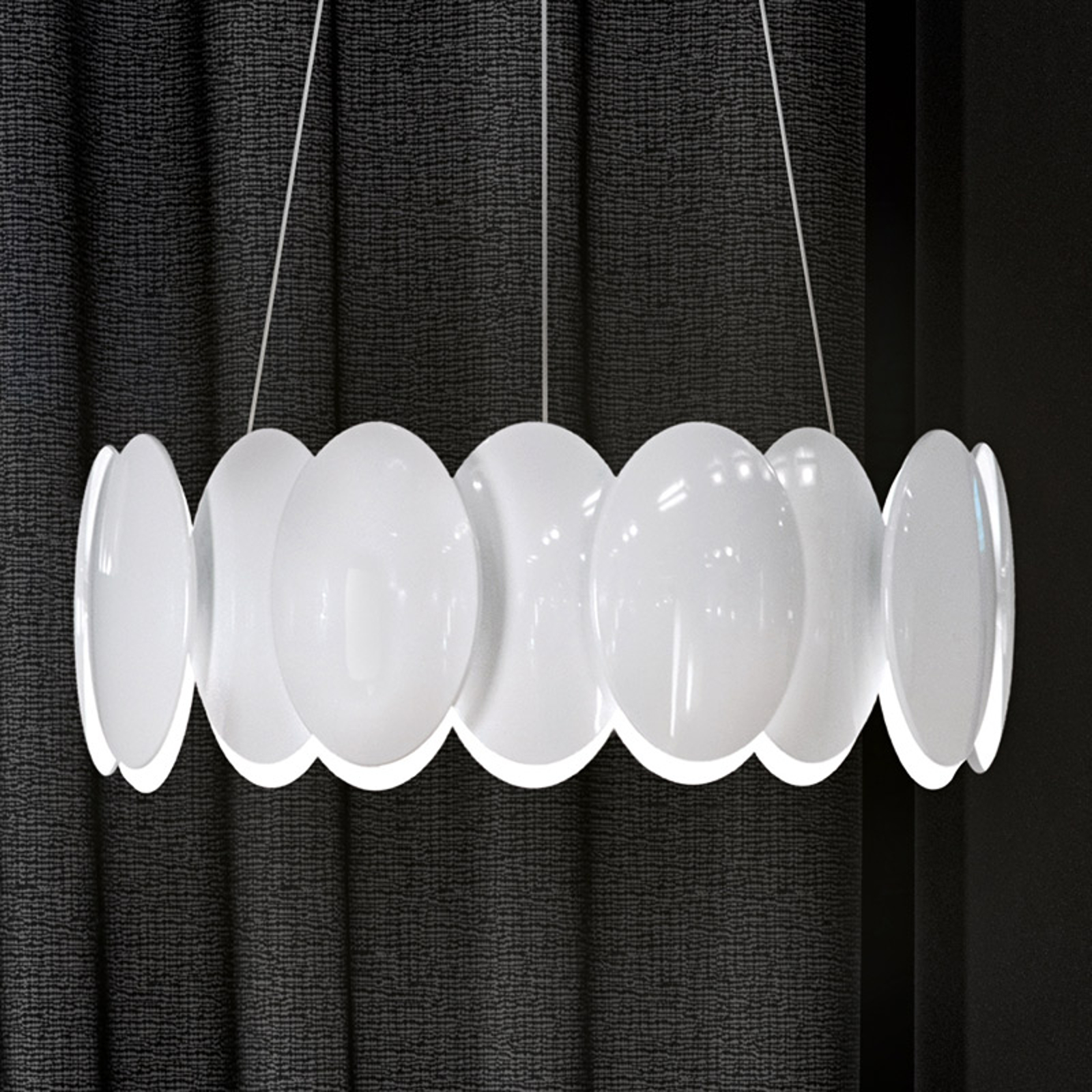 Milan Obolo - pyöreä LED-riippuvalaisin - 42,9 cm
