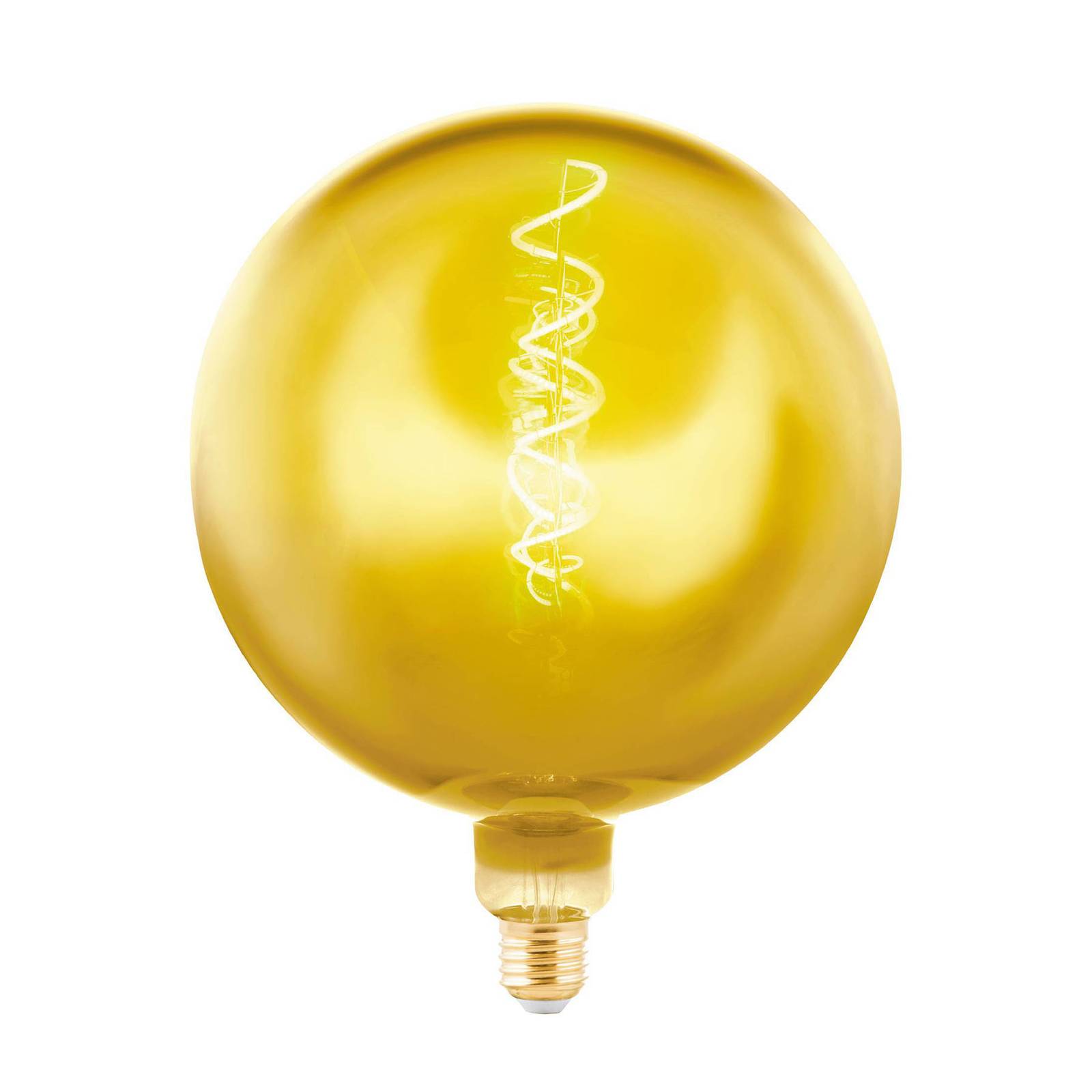 LED-globe-lamppu E27 4W, huurrettu kulta