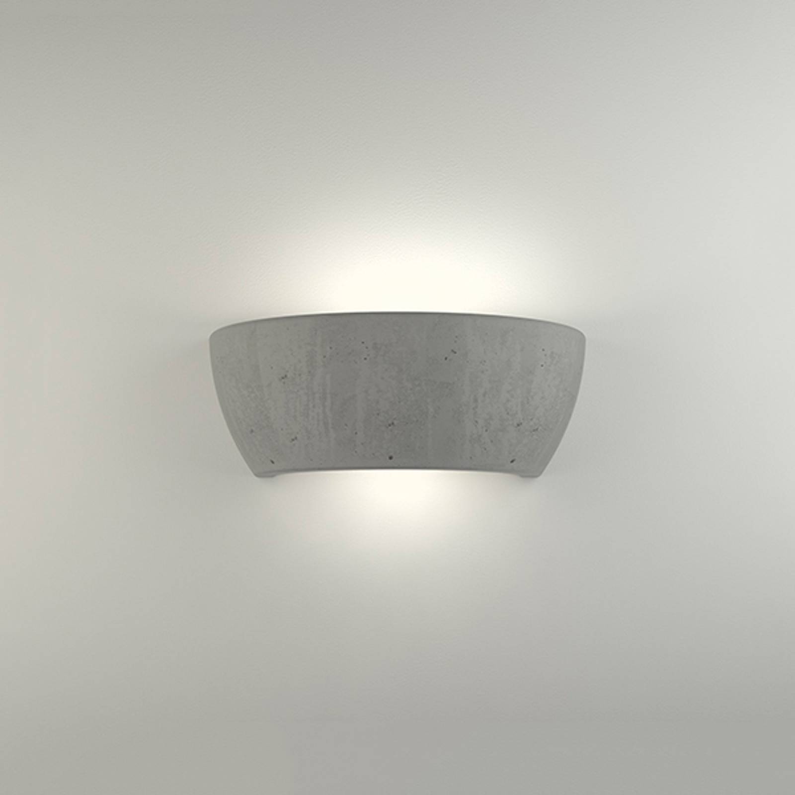 LED-seinävalo 2457 betoni, 3000K, ei himmennettävä